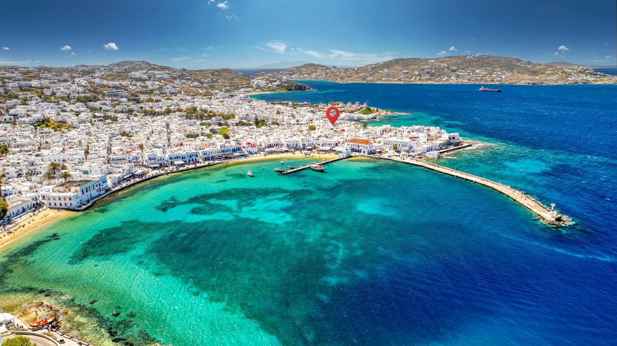 Skepi Rooms Mykonos Town Eksteriør bilde